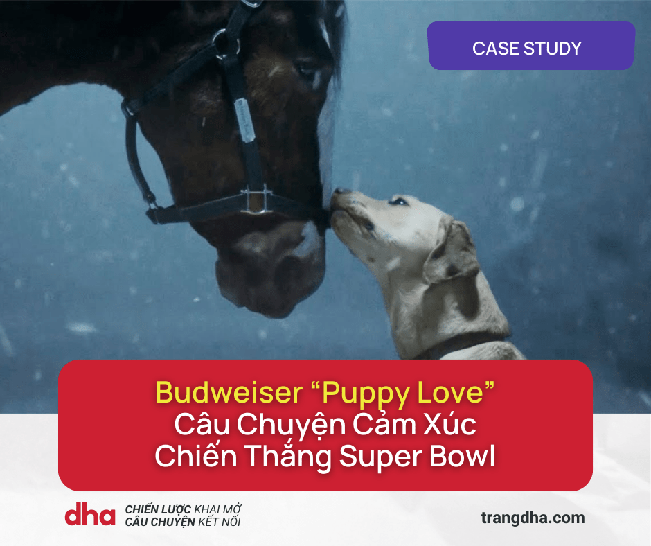 Case Study: Budweiser “Puppy Love” – Câu Chuyện Cảm Xúc Chiến Thắng Super&nbsp;Bowl