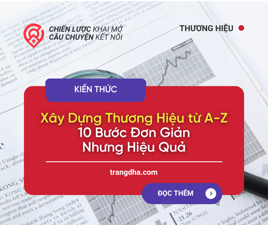 Xây Dựng Thương Hiệu Từ Con Số 0: 10 Bước Đơn Giản Nhưng Hiệu Quả